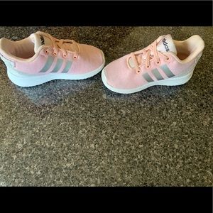 Toddler Adidas Pink Tennis Shoes